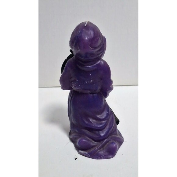 VINTAGE GARDEN RIDGE GRIM REAPER 7” WAX CANDLE NEVER USED DISPLAY ONLY - Picture 3 of 6